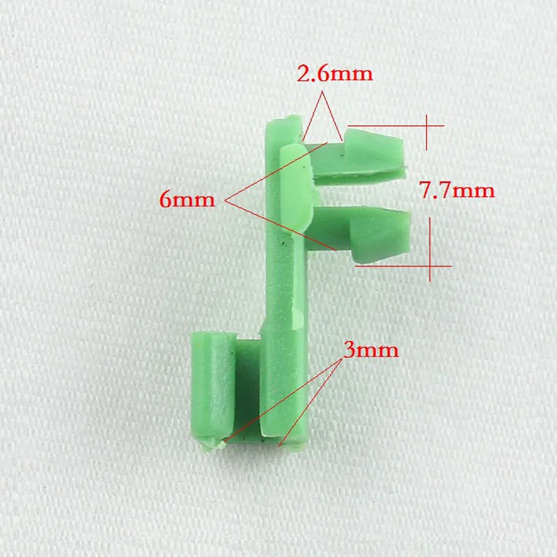 Series 100 Pcs For Honda side door lock rod plastic clips green retainer car clamp Replaces OEM Part 72116-SV4-003
Series 100 Pcs For Honda side door lock rod plastic clips green retainer car clamp Replaces OEM Part 72116-SV4-003