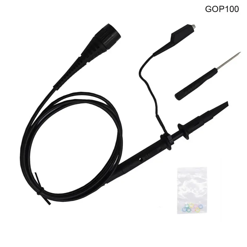 GOP1110 Oscilloscope Passive Probe 100/200/300MHz 10x Attenuation Universal Use 2019 New
GOP1110 Oscilloscope Passive Probe 100/200/300MHz 10x Attenuation Universal Use 2019 New