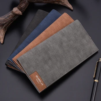 2019 New Men's Long Wallet Japanese and Korean Version of Ultra-thin Men's Wallet Leisure Fashion Stitching Soft Face Purse Bags
2019 New Men's Long Wallet Japanese and Korean Version of Ultra-thin Men's Wallet Leisure Fashion Stitching Soft Face Purse Bags