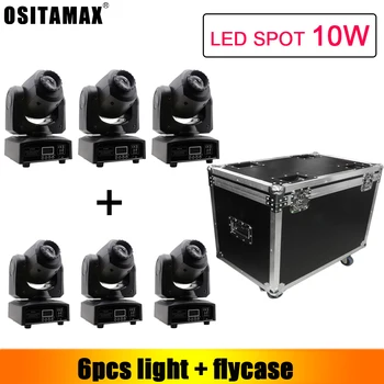 flycase 10W Mini LED DMX gobo Moving Head Spot Light Club DJ Stage Lighting Party Disco Moving heads Light 
flycase 10W Mini LED DMX gobo Moving Head Spot Light Club DJ Stage Lighting Party Disco Moving heads Light