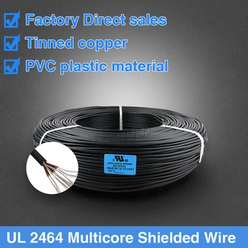 Cheap Price Thinned Copper UL 2464 300 Valt 80 Degree AWM Style Shielded Cable 22AWG 
Cheap Price Thinned Copper UL 2464 300 Valt 80 Degree AWM Style Shielded Cable 22AWG