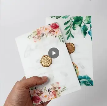 Customized Vellum Wrapper for Acrylic Card plexiglass transparent silver Acrylic Invitations
Customized Vellum Wrapper for Acrylic Card plexiglass transparent silver Acrylic Invitations