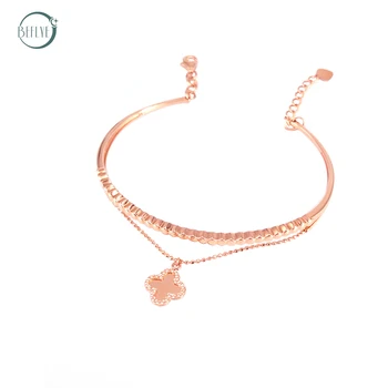 18K Pure Gold bracelet AU750 lucky Four-leaf clover jewelry high-end Fashion Classic Party Jewelry Women's gifts
18K Pure Gold bracelet AU750 lucky Four-leaf clover jewelry high-end Fashion Classic Party Jewelry Women's gifts