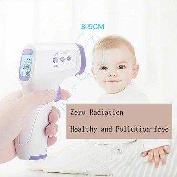 1Pcs 149*77*43MM Multi-function Large Screen High Precision Sensor Non-contact White Infrared Thermometer Digital PVC
1Pcs 149*77*43MM Multi-function Large Screen High Precision Sensor Non-contact White Infrared Thermometer Digital PVC
