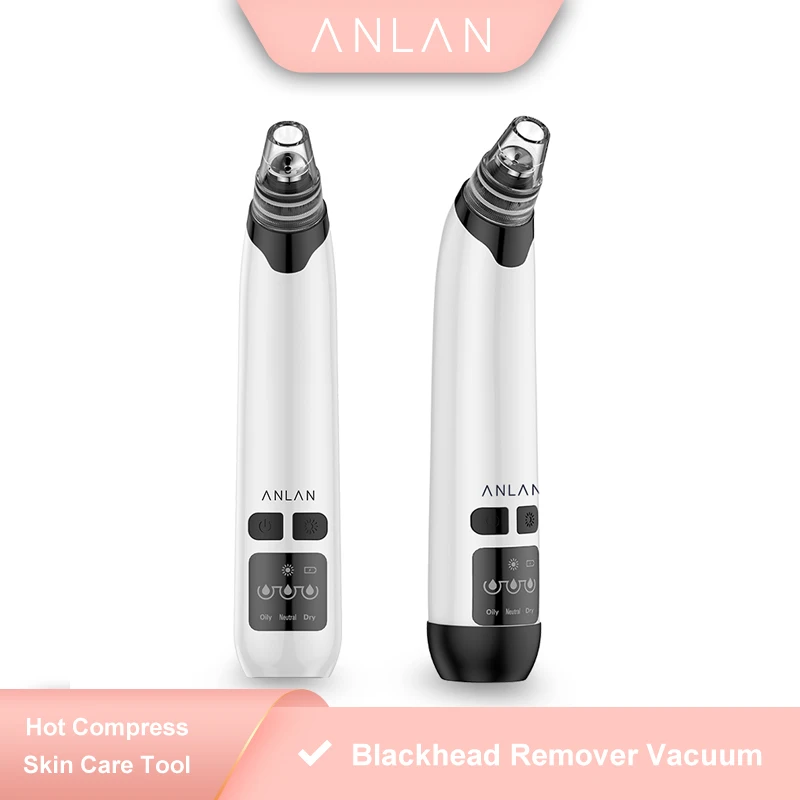 ANLAN Blackhead Remover Face Deep Pore Cleaner Removal Vacuum Suction Acne black head remover tool pimple sucker acne extractor
ANLAN Blackhead Remover Face Deep Pore Cleaner Removal Vacuum Suction Acne black head remover tool pimple sucker acne extractor