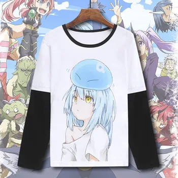 Unisex Anime That Time I Got Reincarnated as a Slime Rimuru Tempest Cotton Casual T-Shirt Tee Long Sleeve Full T Shirt
Unisex Anime That Time I Got Reincarnated as a Slime Rimuru Tempest Cotton Casual T-Shirt Tee Long Sleeve Full T Shirt