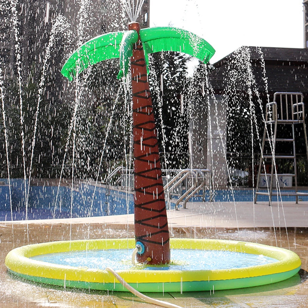Inflatable Palm Tree Yard Sprinkler Toy Kids Spray Water Toy Outdoor Party 60" Palm Tree for Backyard High Quality And Durable
Inflatable Palm Tree Yard Sprinkler Toy Kids Spray Water Toy Outdoor Party 60" Palm Tree for Backyard High Quality And Durable