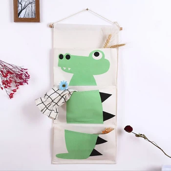 Cute Cartoon Crocodile Hanging Organizer Home Decor Linen Cosmetic Sundries Hanging Storage 3 Pockets
Cute Cartoon Crocodile Hanging Organizer Home Decor Linen Cosmetic Sundries Hanging Storage 3 Pockets