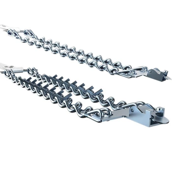 Car Snow Chain Anti-Skid Wear-Resistant Bold Manganese Steel Ice-Breaking Nails for Winter Snow Muddy Road Type
Car Snow Chain Anti-Skid Wear-Resistant Bold Manganese Steel Ice-Breaking Nails for Winter Snow Muddy Road Type