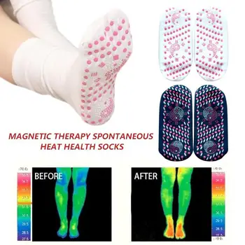 Self Heating Tourmaline Socks Hot Moxibustion Health Cold Feet Comfort Help Warm Magnetic Therapy Treatment For Women Men Hot
Self Heating Tourmaline Socks Hot Moxibustion Health Cold Feet Comfort Help Warm Magnetic Therapy Treatment For Women Men Hot