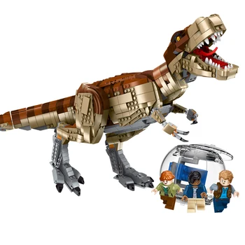 1538 Pcs Jurassic Dinosaur Building Blocks Tyrannosaurus Rex Boys Jurassic World Bricks Assembled Model Toys Children Gift 
1538 Pcs Jurassic Dinosaur Building Blocks Tyrannosaurus Rex Boys Jurassic World Bricks Assembled Model Toys Children Gift
