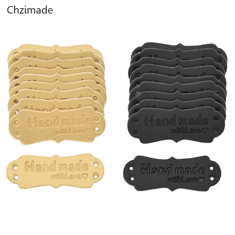 Chzimade Handmade Clothes Garment Tag Labels PU Leather Labels For Jeans Bags Shoes Diy Sewing Materials
Chzimade Handmade Clothes Garment Tag Labels PU Leather Labels For Jeans Bags Shoes Diy Sewing Materials