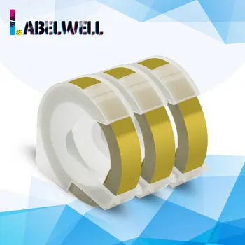 Labelwell 3rolls 9mm Multiple Colors for dymo 3D Embossing manual Tape for Dymo PVC label Printer 1540 1610 1880 label makers
Labelwell 3rolls 9mm Multiple Colors for dymo 3D Embossing manual Tape for Dymo PVC label Printer 1540 1610 1880 label makers