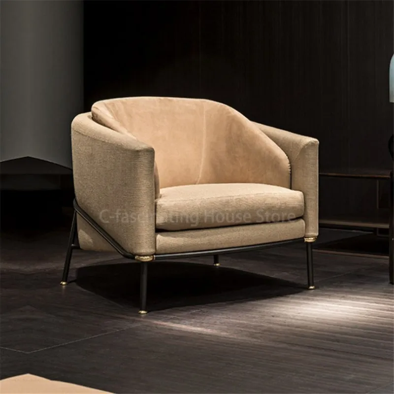 Современные кресла для гостиной мебель отельная односпальная кровать Кресло Для