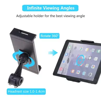 Car Phone Holder Stand Car Headrest Tablet Mount Backseat for iphone ipad 4-12" 2020 New
Car Phone Holder Stand Car Headrest Tablet Mount Backseat for iphone ipad 4-12" 2020 New