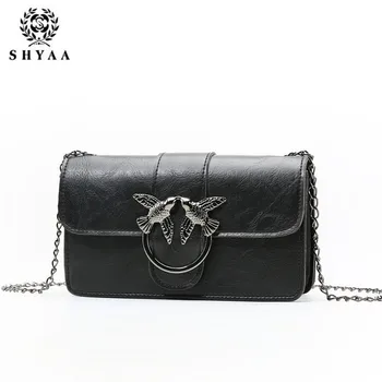 SHYAA Female Bag 2020 New Korean Version of The Trendy Fashion Wild Swallow Bag Shoulder Messenger Chain Cross Body Bag
SHYAA Female Bag 2020 New Korean Version of The Trendy Fashion Wild Swallow Bag Shoulder Messenger Chain Cross Body Bag