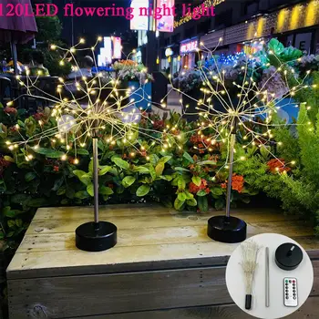 DIY Fireworks 120 LED Fairy String Light Foldable Battery Powered Remote Control Garland for Outdoor Christmas Decoration
DIY Fireworks 120 LED Fairy String Light Foldable Battery Powered Remote Control Garland for Outdoor Christmas Decoration