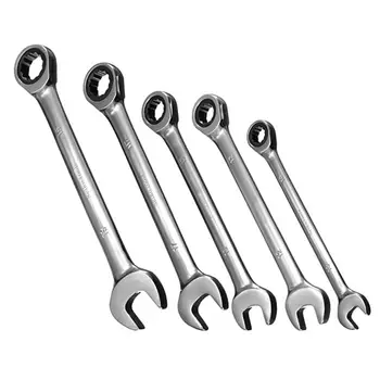 Ratcheting Combination Hand Tools Wrench Spanner Set Nut Tools Ring Torque and Socket Wrench Set A Set of Key
Ratcheting Combination Hand Tools Wrench Spanner Set Nut Tools Ring Torque and Socket Wrench Set A Set of Key