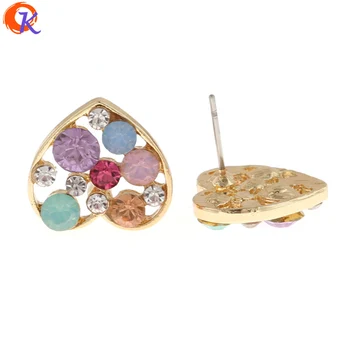 Cordial Design 20Pcs 15*16MM Jewelry Accessories/Heart Shape/Zinc Alloy/Hand Made/Earring Stud With Rhinestone/Earring Findings
Cordial Design 20Pcs 15*16MM Jewelry Accessories/Heart Shape/Zinc Alloy/Hand Made/Earring Stud With Rhinestone/Earring Findings