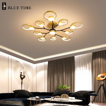 Creative LED Chandelier For Bedroom Living Room Dining Room Kitchen Ceiling Chandeliers Indoor Lighting Fixture AC110V 220V Gold 
Creative LED Chandelier For Bedroom Living Room Dining Room Kitchen Ceiling Chandeliers Indoor Lighting Fixture AC110V 220V Gold
