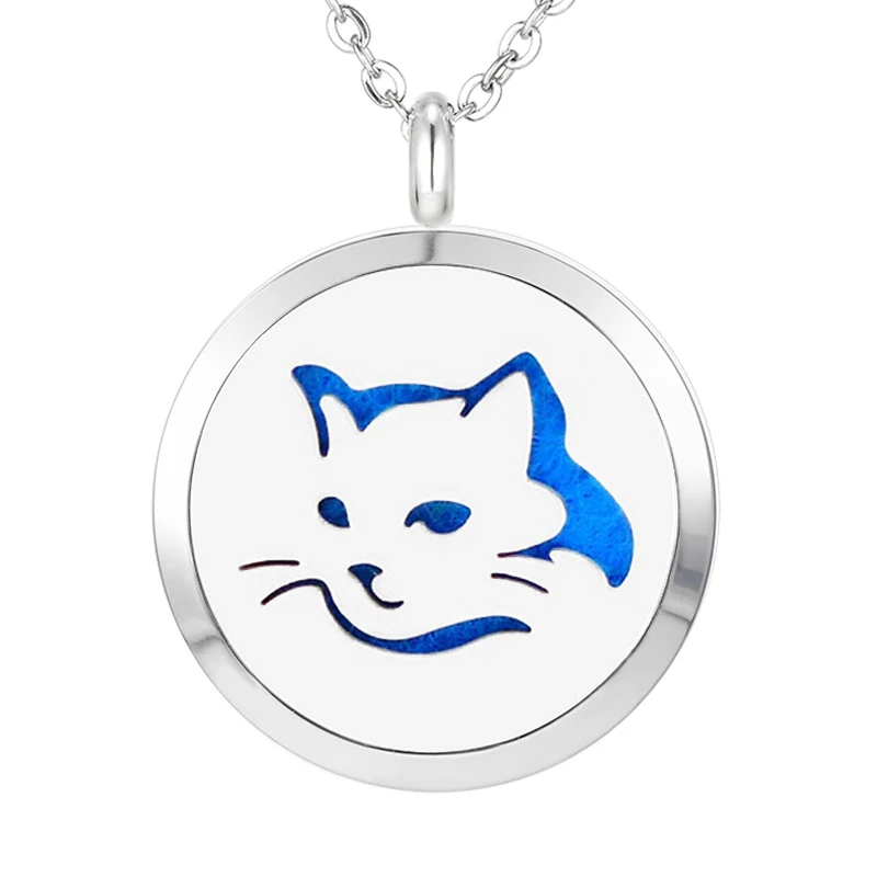 323 Essential Oil Diffuser Locket Pendant Necklace