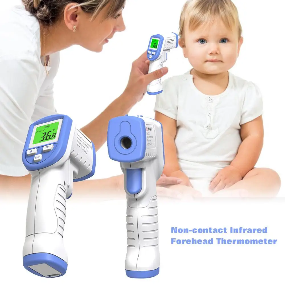 Forehead Thermometer Non Contact Infrared Thermometer Body Temperature Fever Digital Measure Tool For Baby Adult
Forehead Thermometer Non Contact Infrared Thermometer Body Temperature Fever Digital Measure Tool For Baby Adult