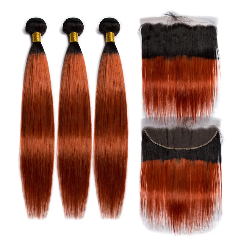 ALIBELE Ombre Bundles with Frontal Colored 1B 350 Golden Blonde Peruvian Straight Remy Human Hair 4 3 Bundle With Closure 10-26"
ALIBELE Ombre Bundles with Frontal Colored 1B 350 Golden Blonde Peruvian Straight Remy Human Hair 4 3 Bundle With Closure 10-26"