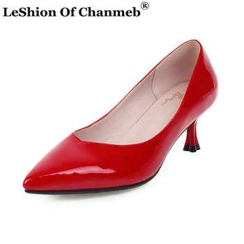 Small Size 33 Women Red Heels Women's Largest Size 48 Pumps Shallow Shoes Spring Summer Ladies Office Work Shoes zapatos mujer
Small Size 33 Women Red Heels Women's Largest Size 48 Pumps Shallow Shoes Spring Summer Ladies Office Work Shoes zapatos mujer