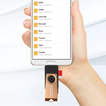USB OTG Card Reader With Micro USB Type-C Interface For PC Phone Portable Type C TF Data Transmission Card Reader
USB OTG Card Reader With Micro USB Type-C Interface For PC Phone Portable Type C TF Data Transmission Card Reader