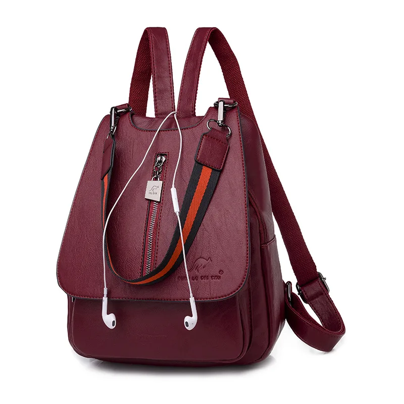 Daishu Backpack 2019 Spring New Style Casual PU Handbag Flip Travel Solid Color Contrast Color
Daishu Backpack 2019 Spring New Style Casual PU Handbag Flip Travel Solid Color Contrast Color