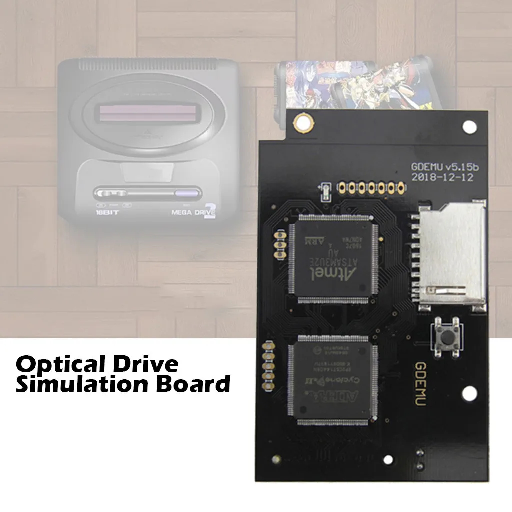 Optical Drive Simulation Board For SEGA DC Game Machine GDEMU Dreamcast V5.15b/V5.15/V5.5
Optical Drive Simulation Board For SEGA DC Game Machine GDEMU Dreamcast V5.15b/V5.15/V5.5