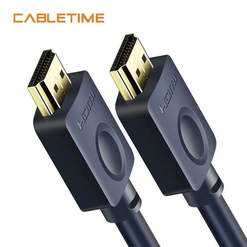 Кабель Cabletime 2 0 HDMI 4K 60 Гц сверхскоростной кабель CL3 для Xiaomi Sumsumg переключатель