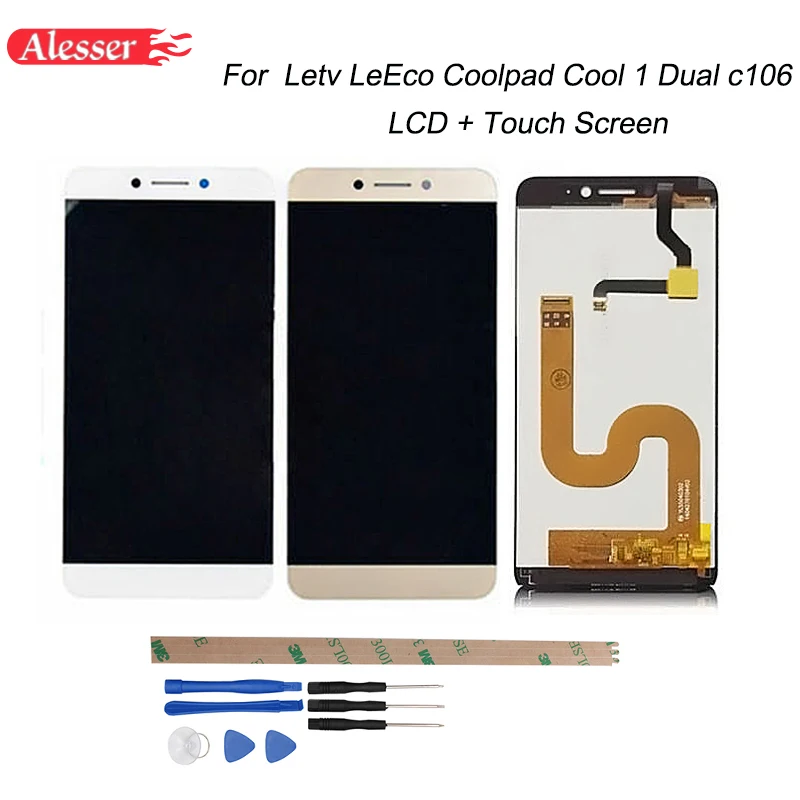 ЖК-дисплей c106-7 дюйма для Letv LeEco Coolpad cool1 c106 C106-9 кодирующий преобразователь