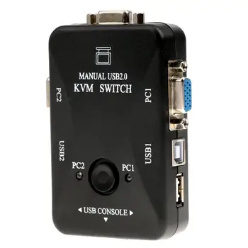 Dual Port KVM Switch Box with USB 2.0 Hub Ultra HD Connector for PC Monitor KVM Switches video switcher селектор входов
Dual Port KVM Switch Box with USB 2.0 Hub Ultra HD Connector for PC Monitor KVM Switches video switcher селектор входов