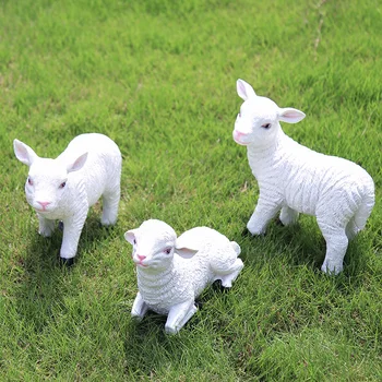 Happy Resin Sheep Statue Outdoor Garden Pond Decorative Cute Lifelike Sheeps Sculpture For Home Desk Garden Decor Ornament
Happy Resin Sheep Statue Outdoor Garden Pond Decorative Cute Lifelike Sheeps Sculpture For Home Desk Garden Decor Ornament