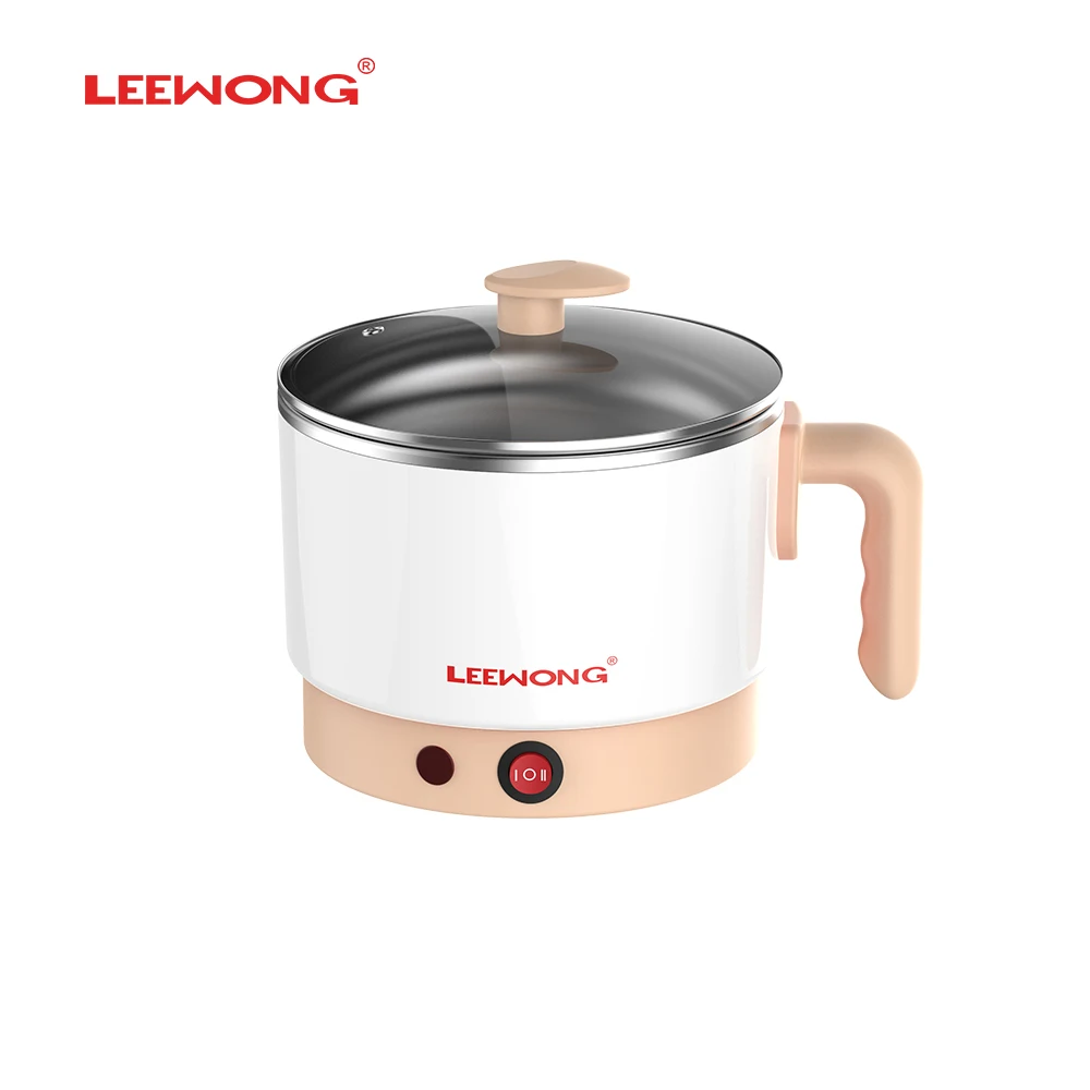 High Quality Household Kitchen 1L Capacity Multi-purpose Cooking Electric Kettle Plastic Outer Shell for Avoiding Burning Hand
High Quality Household Kitchen 1L Capacity Multi-purpose Cooking Electric Kettle Plastic Outer Shell for Avoiding Burning Hand