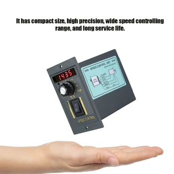 Intelligent 250W Digital Display Speed Motor Controller Regulated Speed Forword Backword Controller Motor Speeds JDH99
Intelligent 250W Digital Display Speed Motor Controller Regulated Speed Forword Backword Controller Motor Speeds JDH99