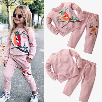 Baby Girl Clothes Suit 2020 Girls Set Long Sleeve Tops Trousers Children Print Fall Set Two-Piece Set Children Casual Kids Set
Baby Girl Clothes Suit 2020 Girls Set Long Sleeve Tops Trousers Children Print Fall Set Two-Piece Set Children Casual Kids Set