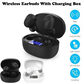 Wireless In-ear Bluetooth 5.0 Headset Mini Earbuds Stereo Sports Running Earphone Waterproof for IOS Charging Box/Cable Ear Caps
Wireless In-ear Bluetooth 5.0 Headset Mini Earbuds Stereo Sports Running Earphone Waterproof for IOS Charging Box/Cable Ear Caps