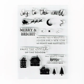 Joy To The World Stamps Transparent Silicone Stamps Season's Greeting Quote Stamps Card Making Supplies
Joy To The World Stamps Transparent Silicone Stamps Season's Greeting Quote Stamps Card Making Supplies