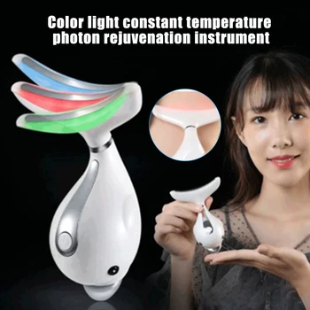 LED Photon Therapy Neck Face Lifting Massager Vibration Skin Tighten Anti-Wrinkle Beauty Machine Dropshipping SMJ
LED Photon Therapy Neck Face Lifting Massager Vibration Skin Tighten Anti-Wrinkle Beauty Machine Dropshipping SMJ