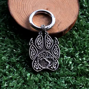 SanLan 12pcs Viking wolf paw keychain
SanLan 12pcs Viking wolf paw keychain