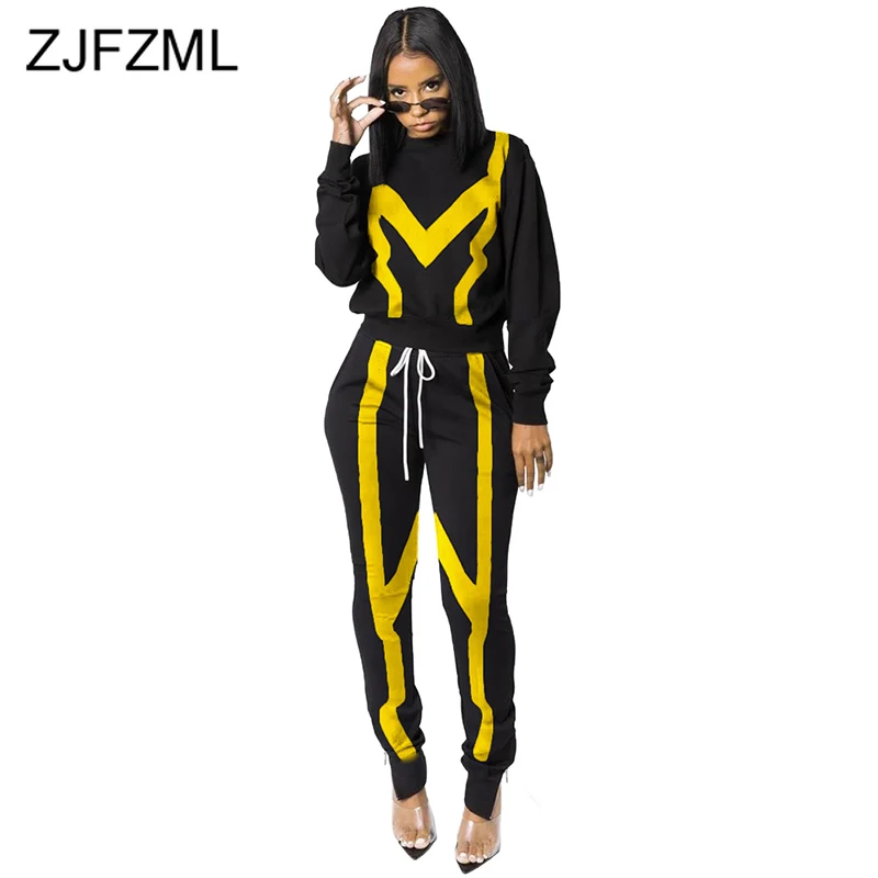 Contrast Color Autumn 2 Piece Matching Set Women Clothes O Neck Long Sleeve Hoodie And Drawstring Long Pants Casual Sweat Suits
Contrast Color Autumn 2 Piece Matching Set Women Clothes O Neck Long Sleeve Hoodie And Drawstring Long Pants Casual Sweat Suits