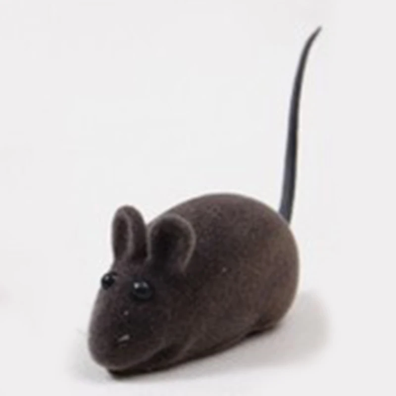 1PC Random Color Cute Funny Pet Cat Kitten Playing Toy Lovely Mouse Rat Squeak Noise Sound Pet Accessories Products