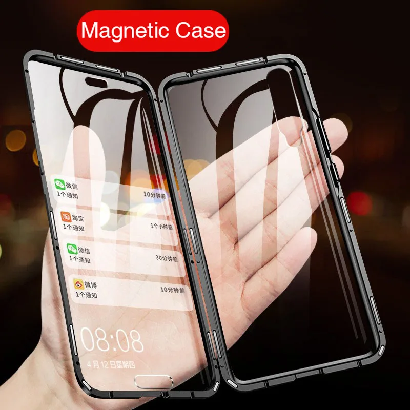 

Magnetic Adsorption Phone Case For Xiaomi Mi 9t My 9 Mi9T T9 Mi9 SE 360 Flip Back Cover For Xaomi Xiomi Redmi Note 7 Case Magnet