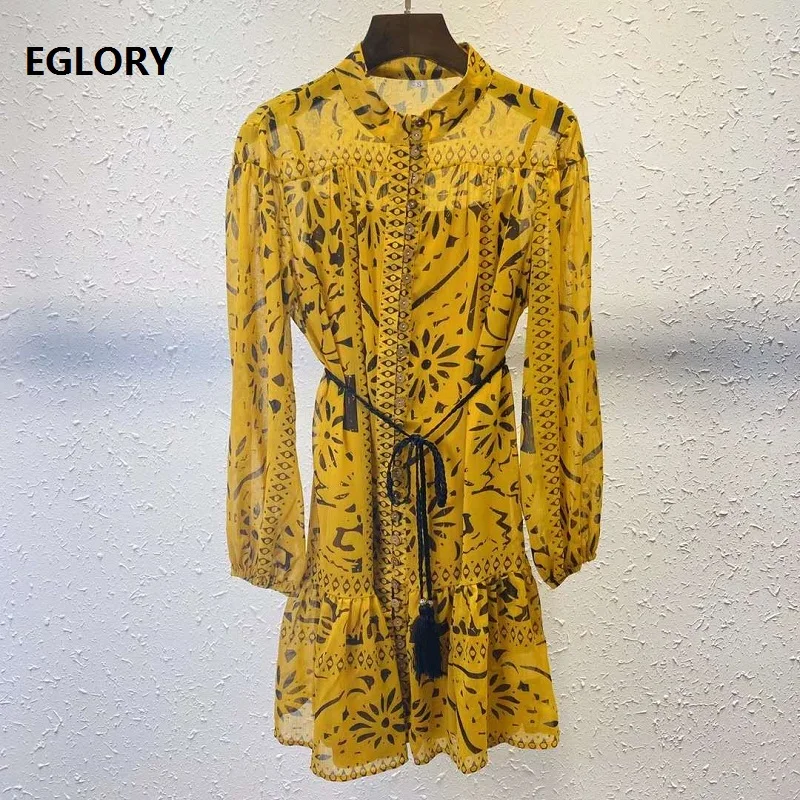 Boho Dress 2021 Spring Summer Style Ladies Abstract Print String Belt Deco Long Sleeve Casual Yellow Dress Sexy Above Knee
Boho Dress 2021 Spring Summer Style Ladies Abstract Print String Belt Deco Long Sleeve Casual Yellow Dress Sexy Above Knee