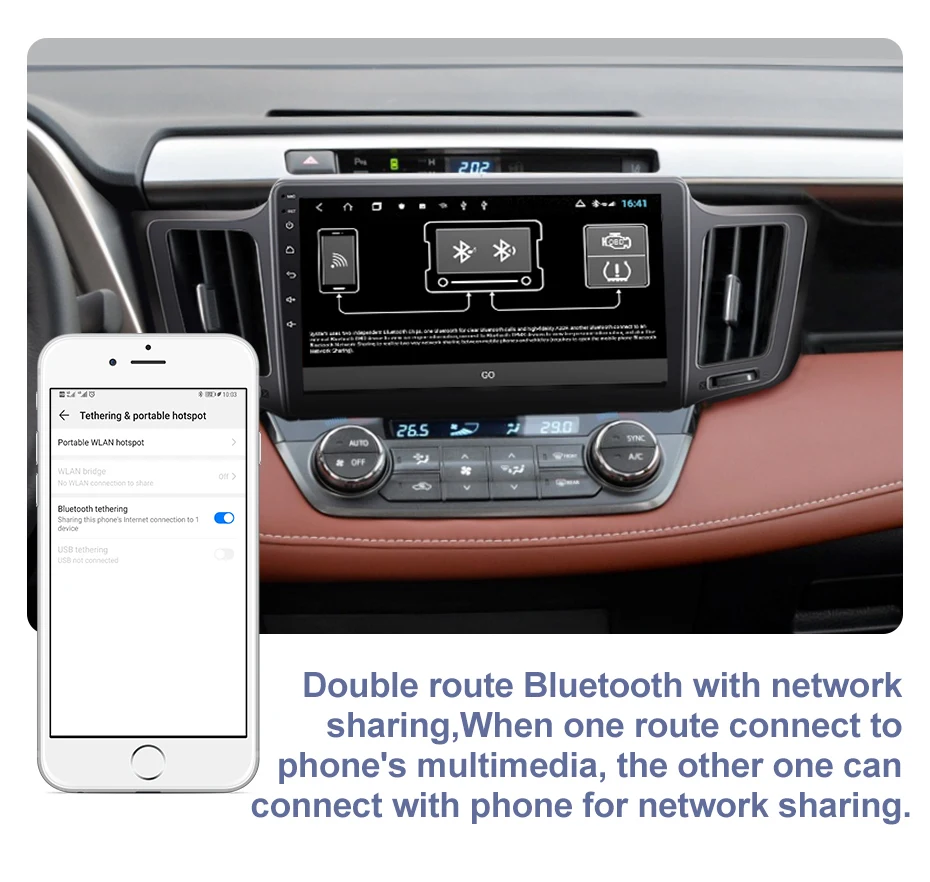 Discount Isudar H53 4G Android 1 Din Auto Radio For Toyota/RAV4 RAV 4 2013- Car Multimedia 8 Core RAM 4GB ROM 64GB GPS DVR Camera IPS FM 12