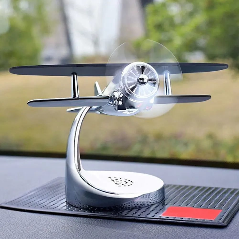 Dashboard Interior Solar Energy Home Air Freshener Solid Aircraft Model Alloy Car Decoration Aromatherapy Styling Rotate Mini
Dashboard Interior Solar Energy Home Air Freshener Solid Aircraft Model Alloy Car Decoration Aromatherapy Styling Rotate Mini