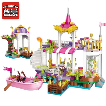 Fairyland Lake Garden Party city Creator creative Park model DIY building block 2607 building blocks brick assemble DIY BOY Toy
Fairyland Lake Garden Party city Creator creative Park model DIY building block 2607 building blocks brick assemble DIY BOY Toy