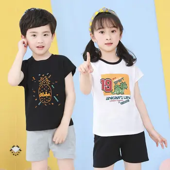 New Summer Children's Pajamas Sets Boys Sleepwear Baby Girl Clothes Cartoon Pyjamas Kids T-shirt+shorts Pijamas Cotton Nightwear
New Summer Children's Pajamas Sets Boys Sleepwear Baby Girl Clothes Cartoon Pyjamas Kids T-shirt+shorts Pijamas Cotton Nightwear